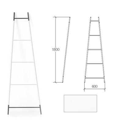 Lineabeta towel holder ladder laying '5130