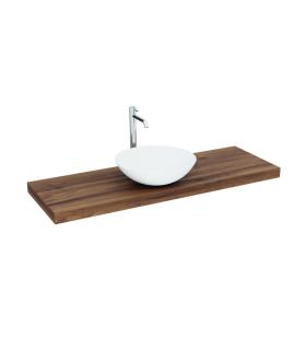 Top for washbasin with Lineabeta De Sora exposed brackets