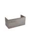 Lineabeta Grela wall hung washbasin 1 drawer left version