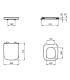Abattant WC compact Ideal Standard pour la série I.Life S