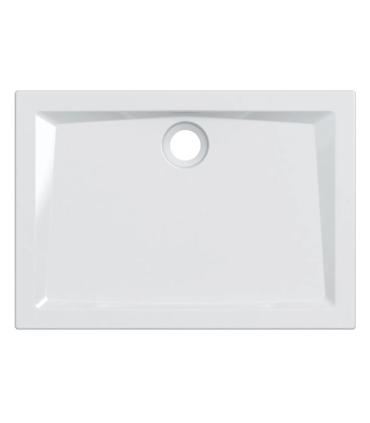 Rectangular shower tray in fine porcelain stoneware Geberit 60