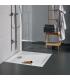 Square shower tray in fine porcelain stoneware Geberit 45