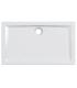 Rectangular shower tray in fine porcelain stoneware Geberit 60