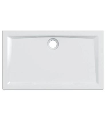 Rectangular shower tray in fine porcelain stoneware Geberit 60