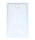 Rectangular shower tray in fine porcelain stoneware Geberit 45