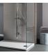 Rectangular shower tray in fine porcelain stoneware Geberit 45