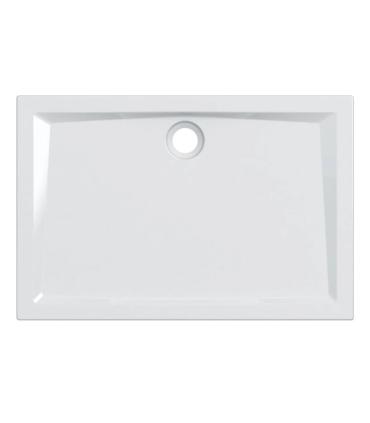 Rectangular shower tray in fine porcelain stoneware Geberit 60