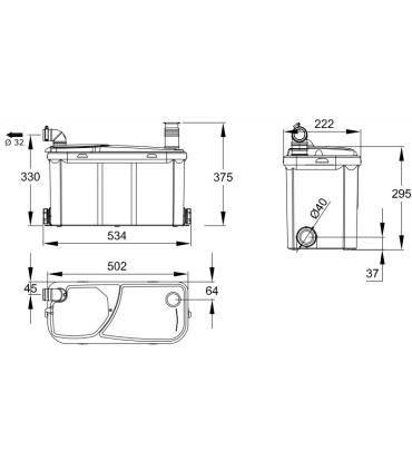 Watersan 20 SFA clear water pump