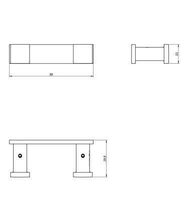 Porta abiti Cosmic Metric 3830