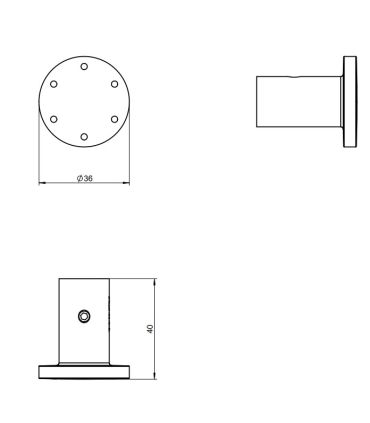 Coat hanger Cosmic series Kubic