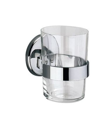 Verre au mur Inda hotellerie collection A04100CR03 chrome