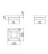 Soap holder INDA collection Divo