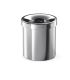 Bathroom dustbin with cover, Inda collection Ego, stainless steel