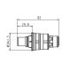 IDEAL STANDARD cartouche pour mitigeur thermostatique 1/2''