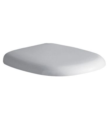 Enveloping toilet seat for Ideal standard, collection tesi classic in resin