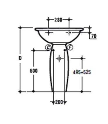 Colonne Fiorile T4123 Ideal Standard