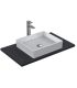 Countertop washbasin square Ideal Standard Strada