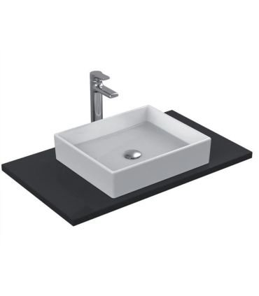 Lavabo da appoggio squadrato Ideal Standard Strada