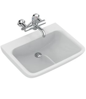 Ideal Standard Contour 21+ wall mounted washbasin for disabled