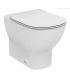 Wc a pavimento filo parete con sedile slim rallentato Ideal Standard T art.T353101