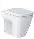 Floor standing toilet back to wall Ideal standard tesi design white