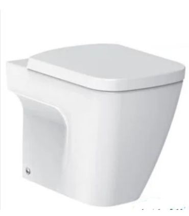 Floor standing toilet back to wall Ideal standard tesi design white