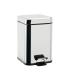 Bathroom dustbin with cover and pedal, Inda Hotellerie art.AV402AAL