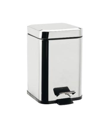 Bathroom dustbin with cover and pedal, Inda Hotellerie art.AV402AAL