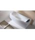 Bathtub with front and lateral right panel. white, T06-4a TEUCO Thimea