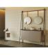 Colavene Skyland double built-in washbasin without hole