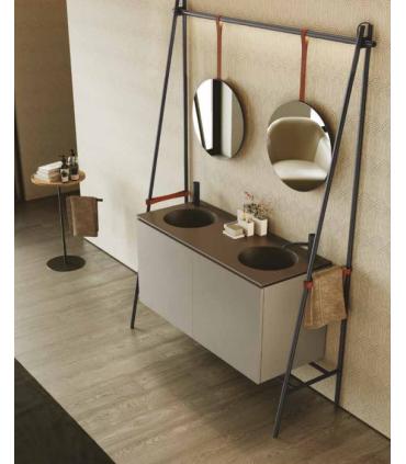 Colavene Skyland double built-in washbasin without hole