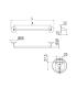 Towel rail INDA Hotellerie adjustable chrome