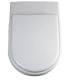 Toilet seat made of resin Ideal standard collection Esedra