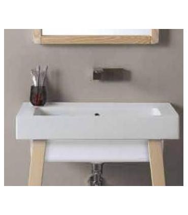 Colavene Alaqua two-tone one-hole wall-mounted washbasin