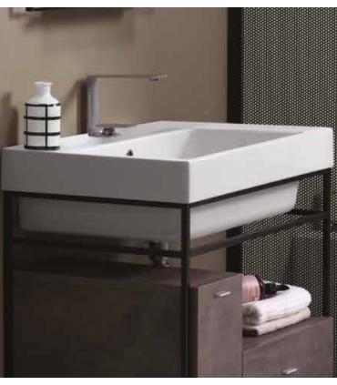 Colavene Alaqua two-tone one-hole wall-mounted washbasin