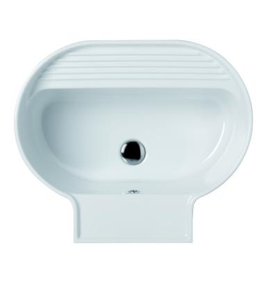 Countertop or wall-hung sink Colavene Tino without hole