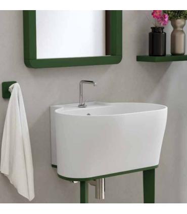 Countertop or wall-hung sink Colavene Tino single hole