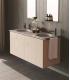 Lavabo da incasso doppio Colavene Skyland 2 fori