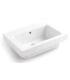 Colavene Alaqua single hole wall mounted washbasin