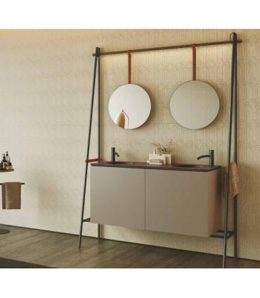 Lavabo da incasso doppio Colavene Skyland 2 fori