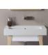 Two-tone wall-mounted washbasin without hole Colavene Alaqua