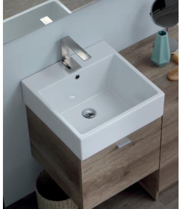 Lavabo Colavene Volant monotrou à poser ou suspendu