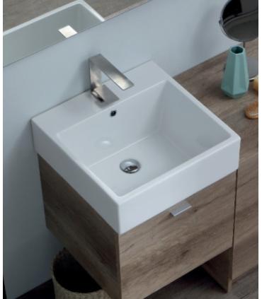 Lavabo Colavene Volant monotrou à poser ou suspendu