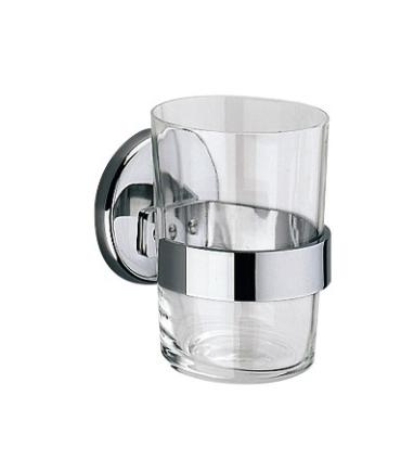 Verre au mur Inda hotellerie collection A04100CR03 chrome