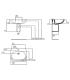 Semicolonna per completamento lavabo, Ideal Standard collezione Tesi N art.T351801