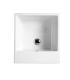Countertop or wall-mounted washbasin without hole Colavene Volant