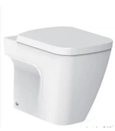 Floor standing toilet back to wall Ideal standard tesi design white