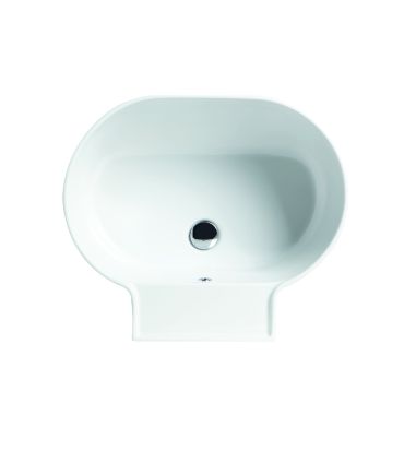 Countertop or wall-hung sink Colavene Tina single hole