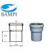 raccordo dritto con guarnizione Bampi art.VS0564003