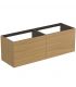 Ideal Standard veneered vanity unit for basin without top